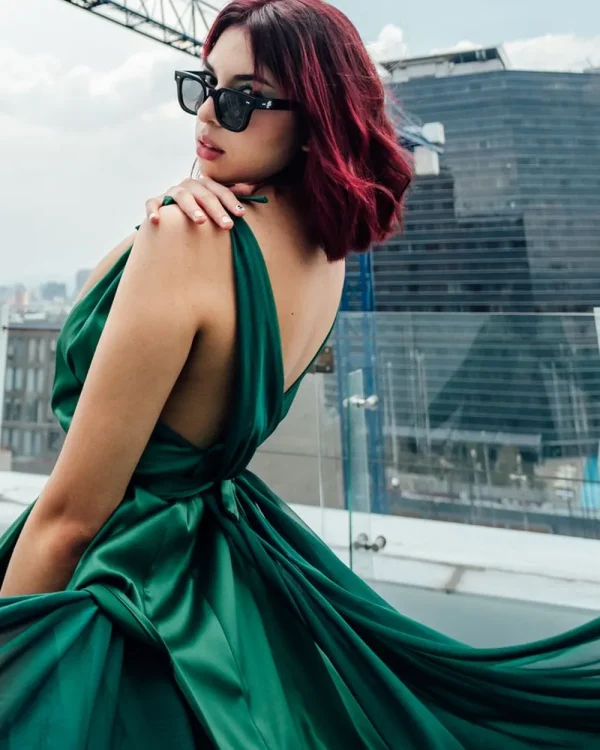 Vestido Longo Esmeralda