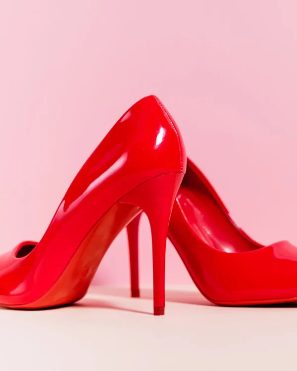 Scarpin de Verniz Vermelho