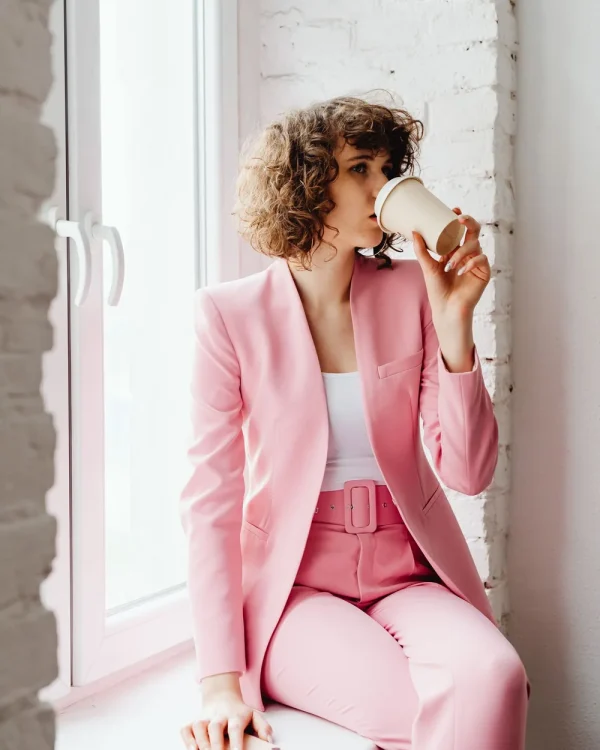 Conjunto Alfaiataria Rosé